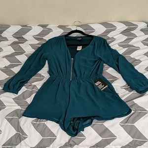 Express: Teal Romper